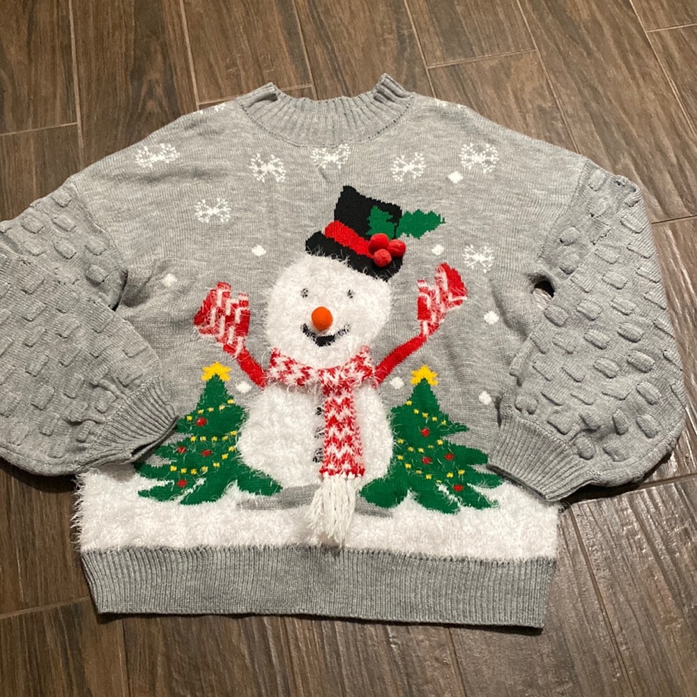 Snowman Christmas Sweater